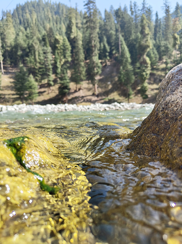 Clear stream at Blue Waters, Kalam