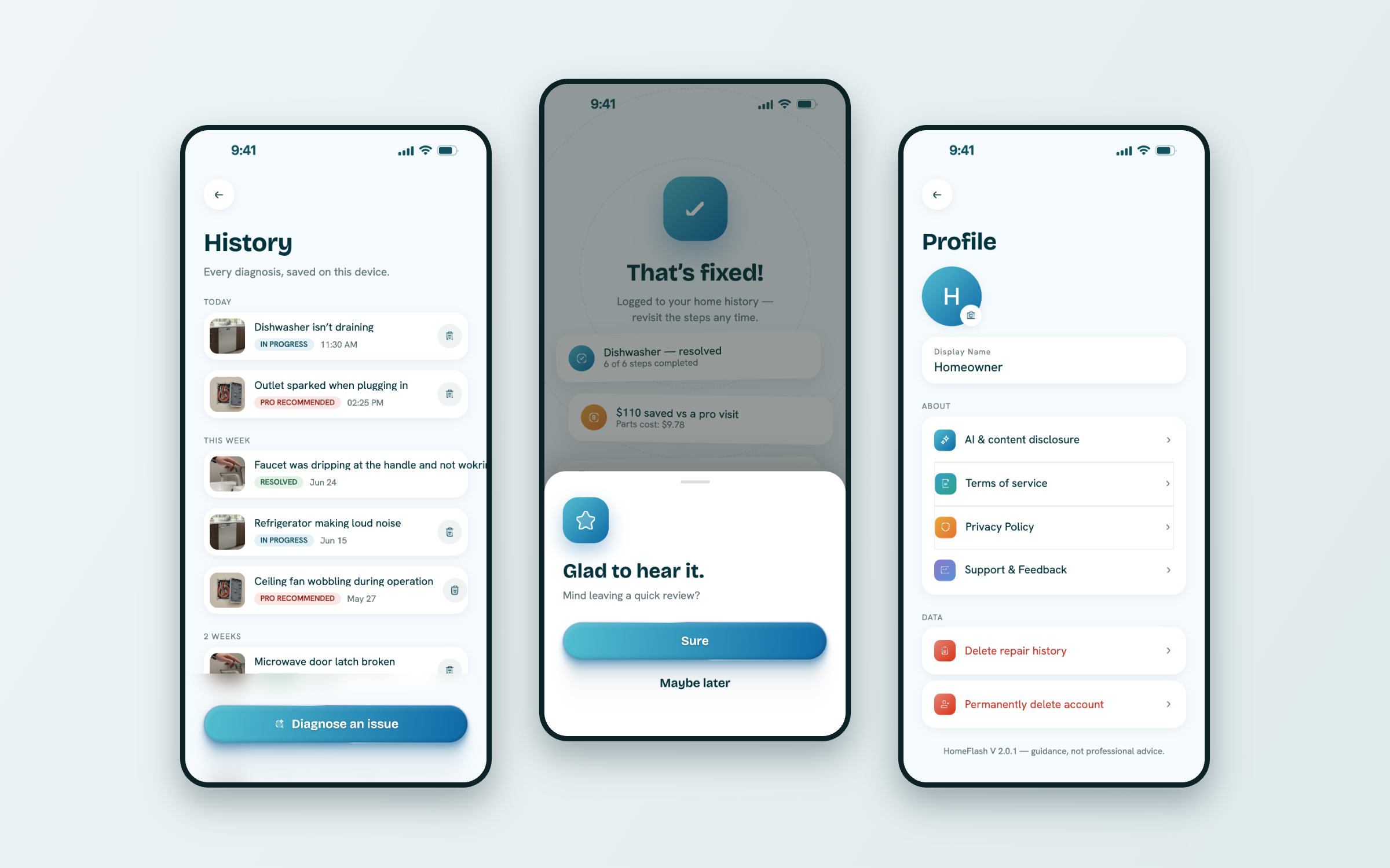 HomeFlash — reports